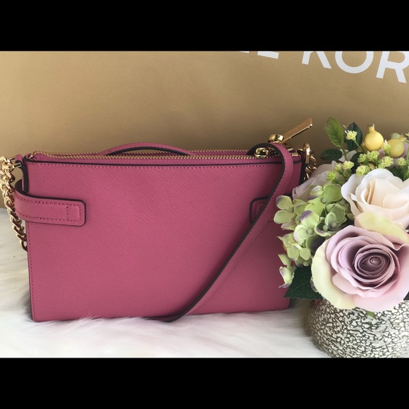 🌷MICHAEL KORS Tulip Saffiano Leather Crossbody - Picture 3 of 8